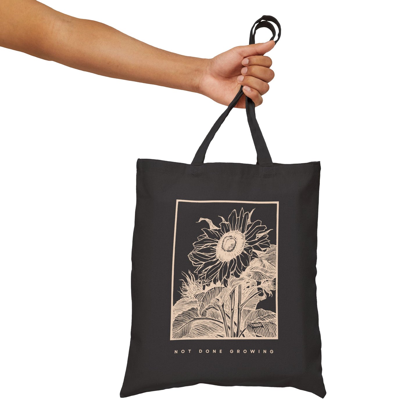 Not Done Growing Tote Bag