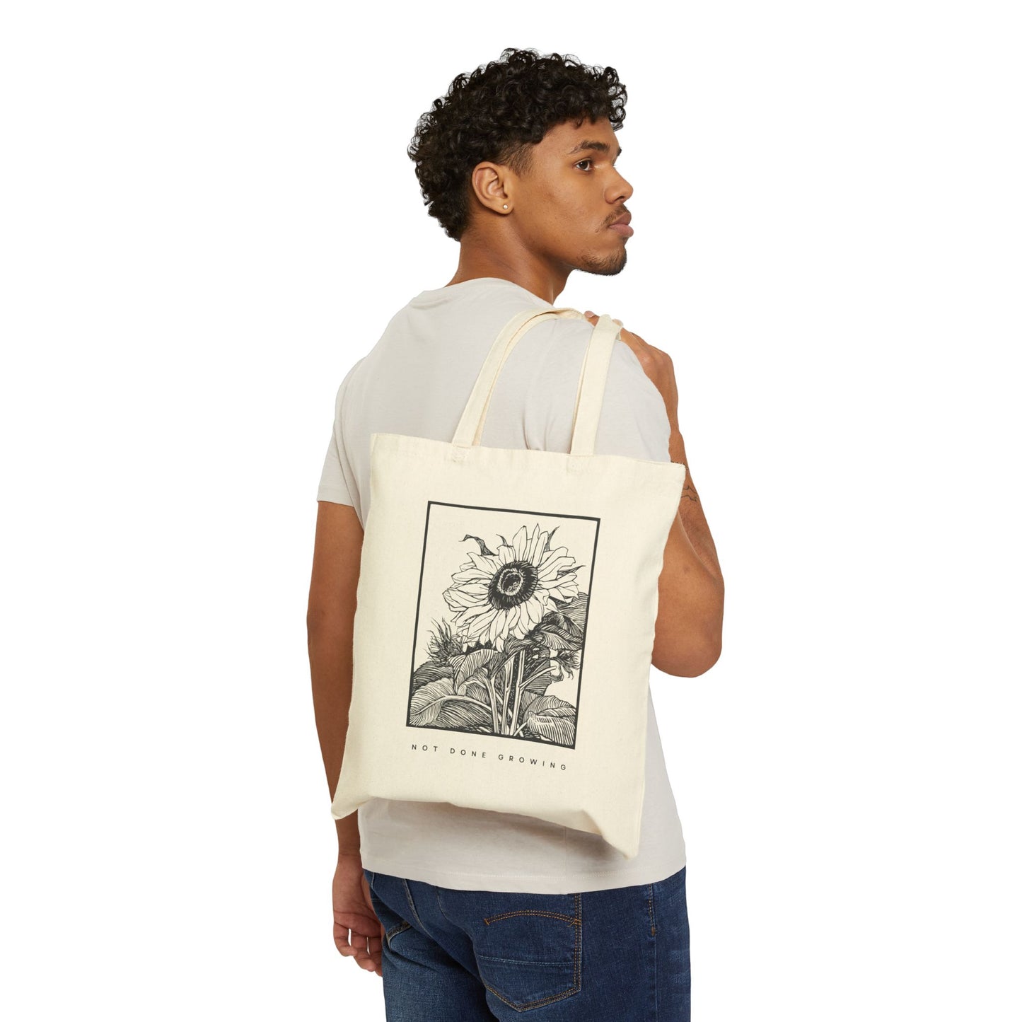 Not Done Growing Tote Bag