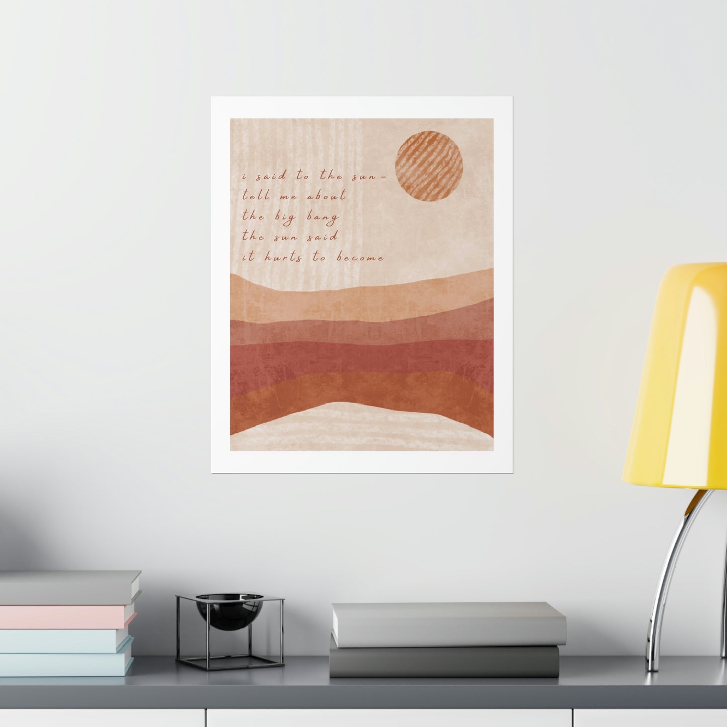 It Hurts To Become Poster