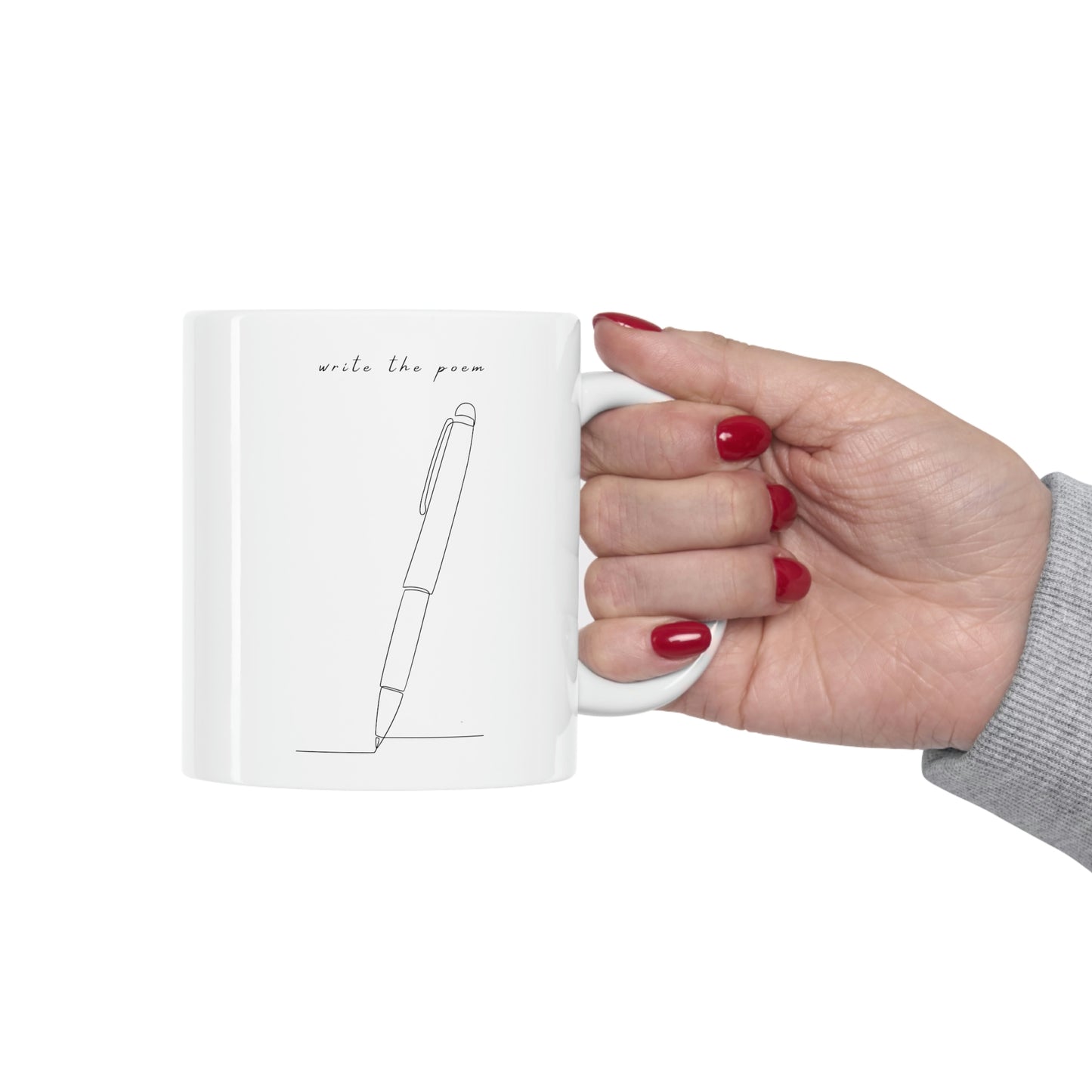 Write The Poem Mug