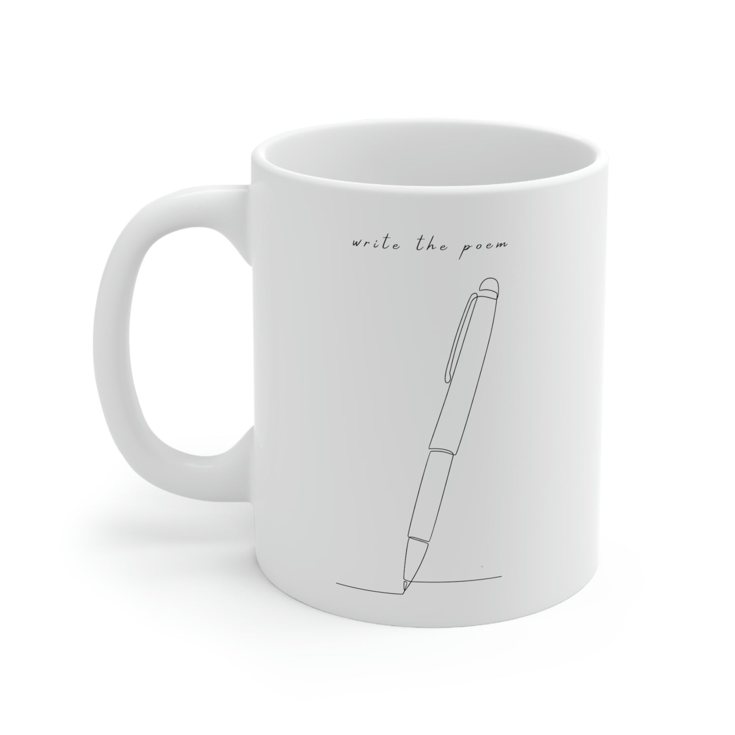 Write The Poem Mug