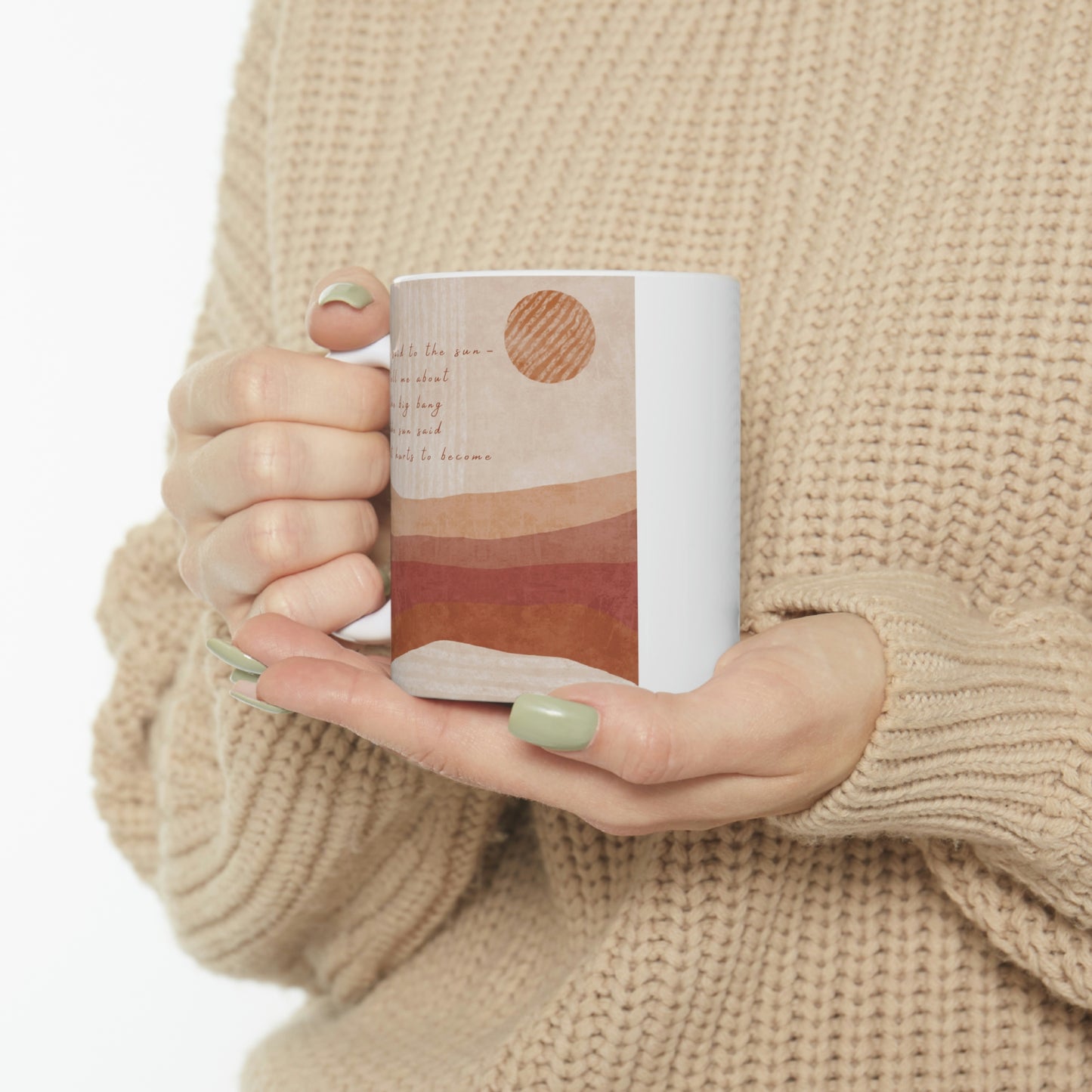 It Hurts To Become Ceramic Mug