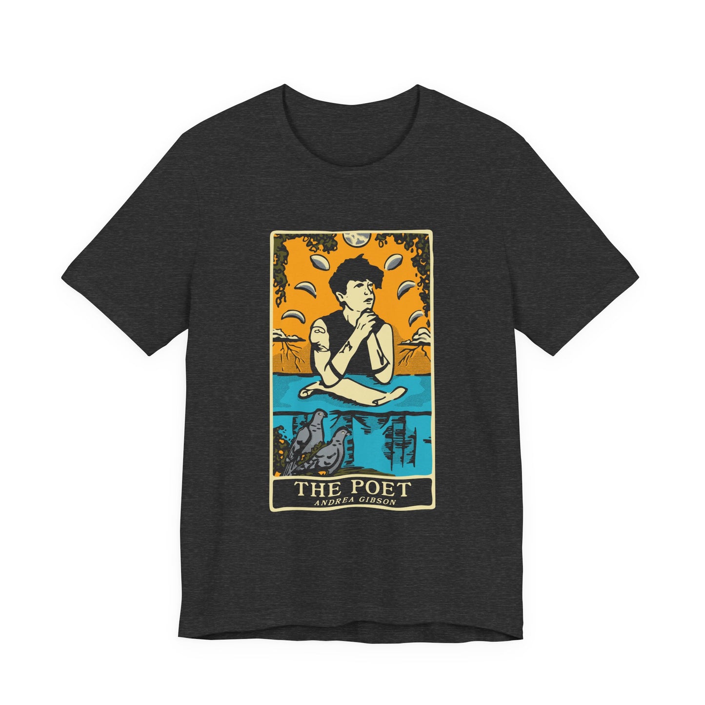 The Poet T-Shirt - Charcoal