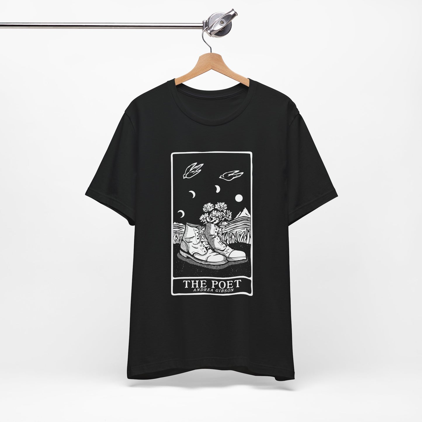 The Poet's Boots T-Shirt - Black