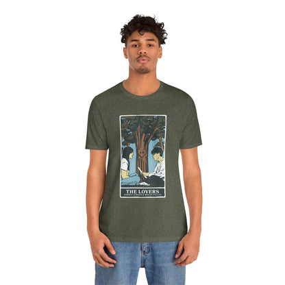 The Lovers T-Shirt - Heather Green