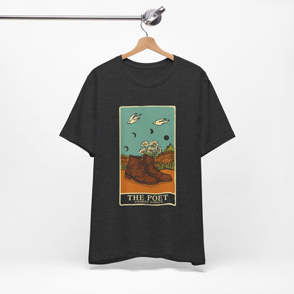 The Poet's Boots T-Shirt - Charcoal