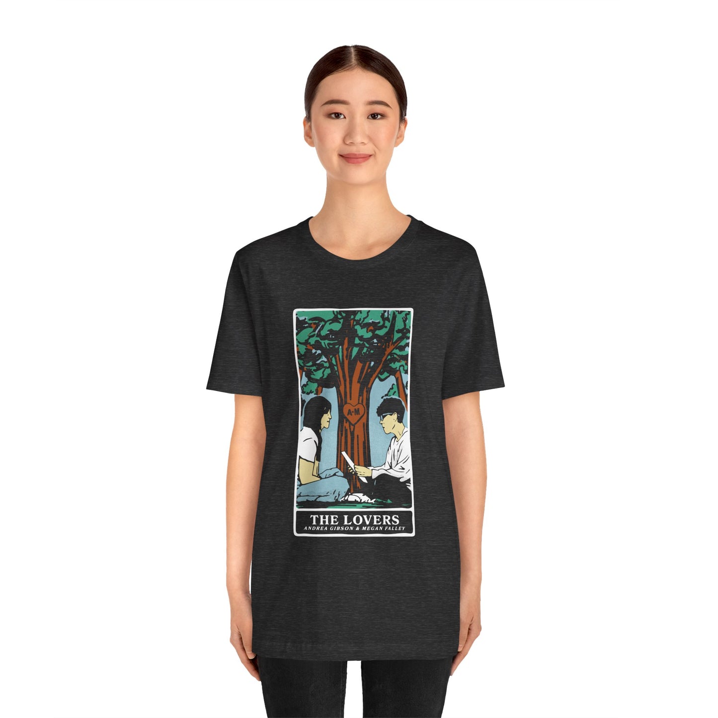 The Lovers T-Shirt - Charcoal