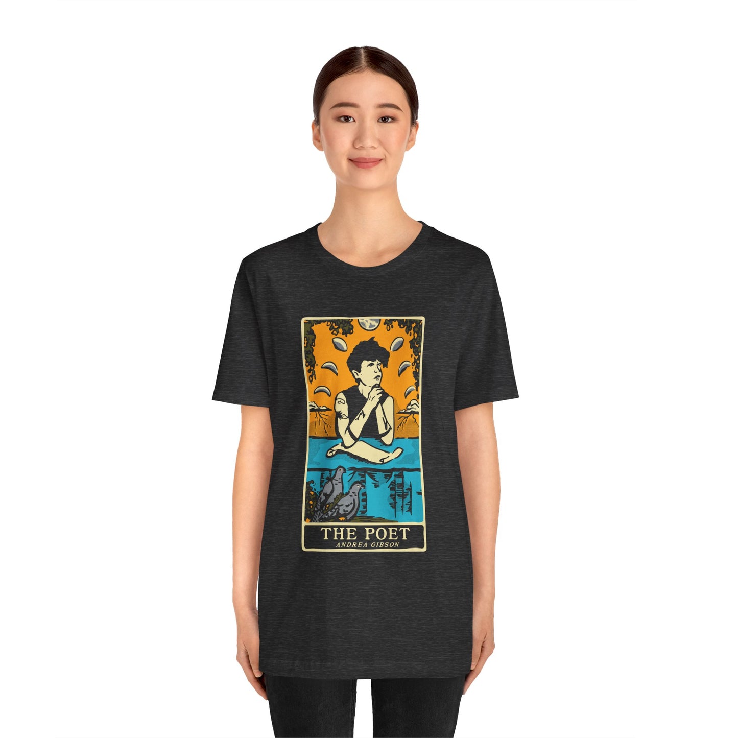 The Poet T-Shirt - Charcoal