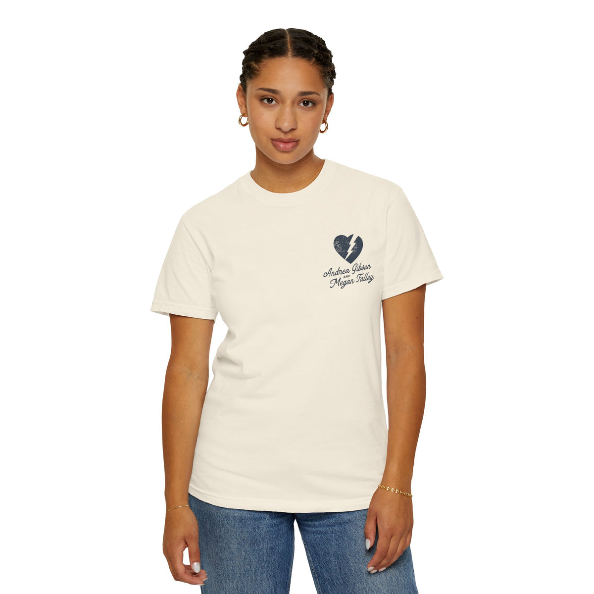 Tattoo T-Shirt (Ivory & Navy)
