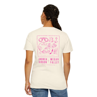 Tattoo T-Shirt (Ivory & Hot Pink)