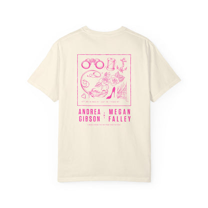 Tattoo T-Shirt (Ivory & Hot Pink)