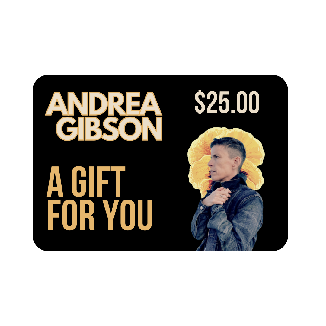 Andrea Gibson Store Gift Card