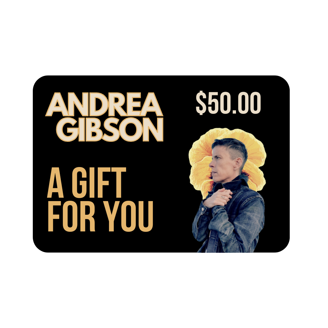 Andrea Gibson Store Gift Card