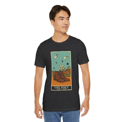 The Poet's Boots T-Shirt - Charcoal