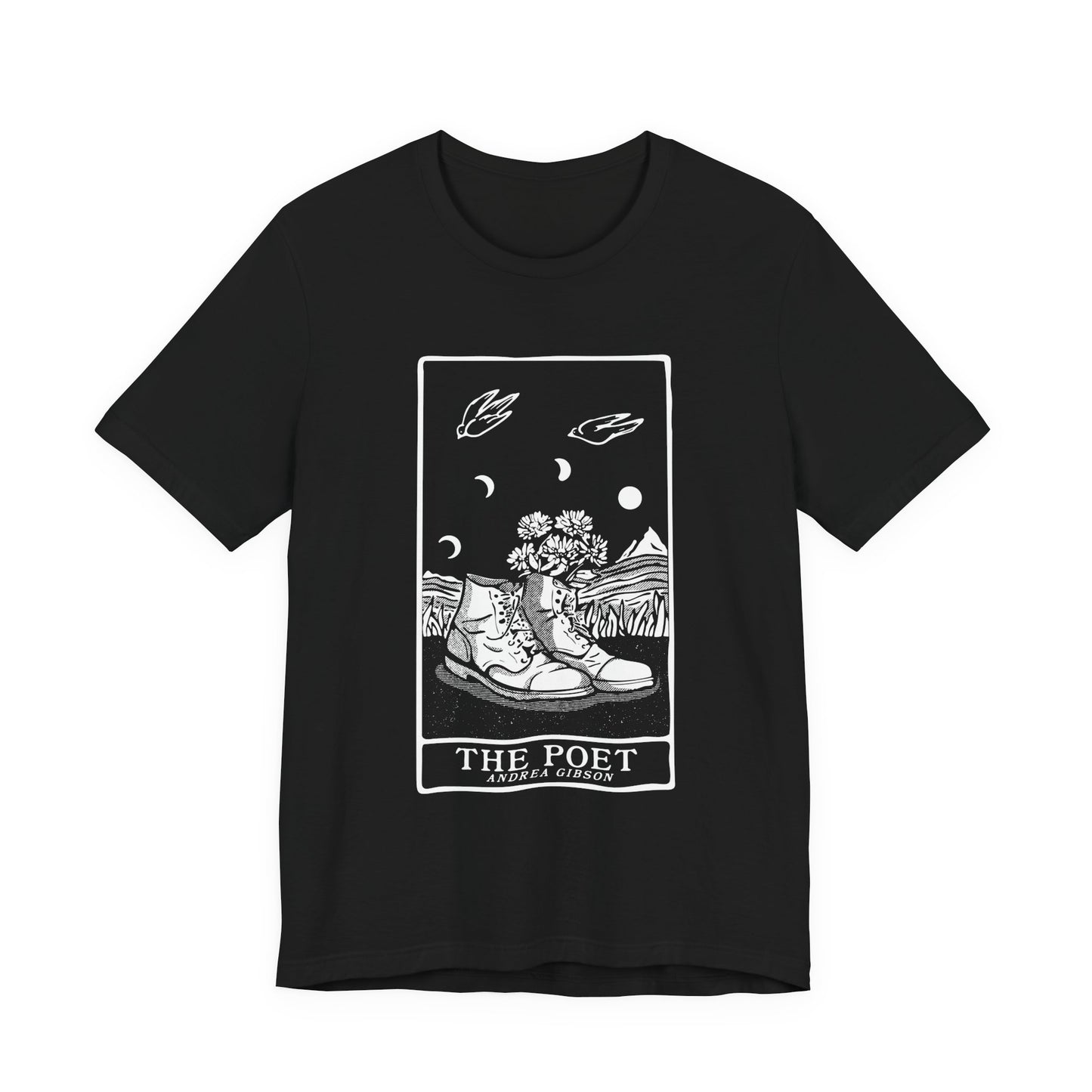 The Poet's Boots T-Shirt - Black