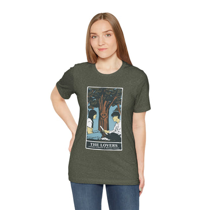 The Lovers T-Shirt - Heather Green