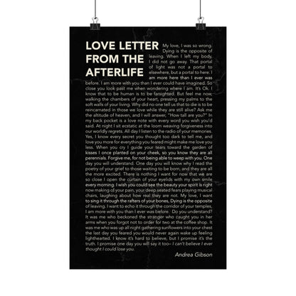 Love Letter from the Afterlife Poster