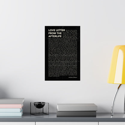 Love Letter from the Afterlife Poster