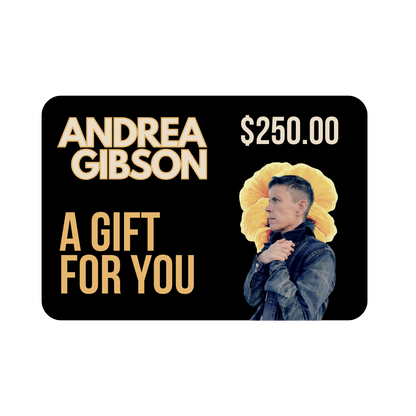 Andrea Gibson Store Gift Card