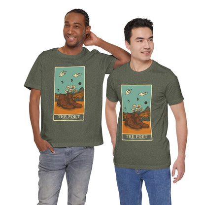 The Poet's Boots T-Shirt - Heather Green