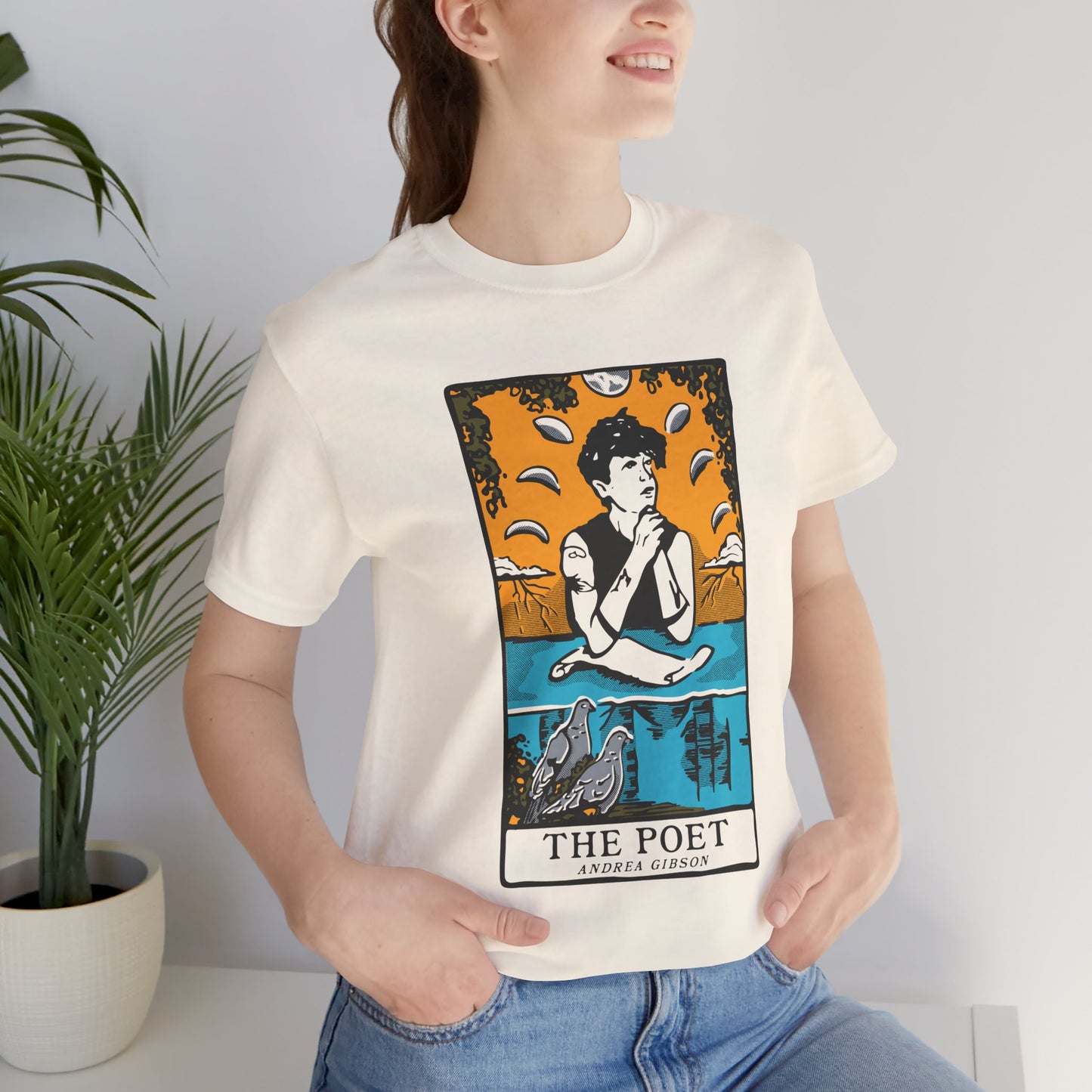 The Poet T-Shirt - Ivory