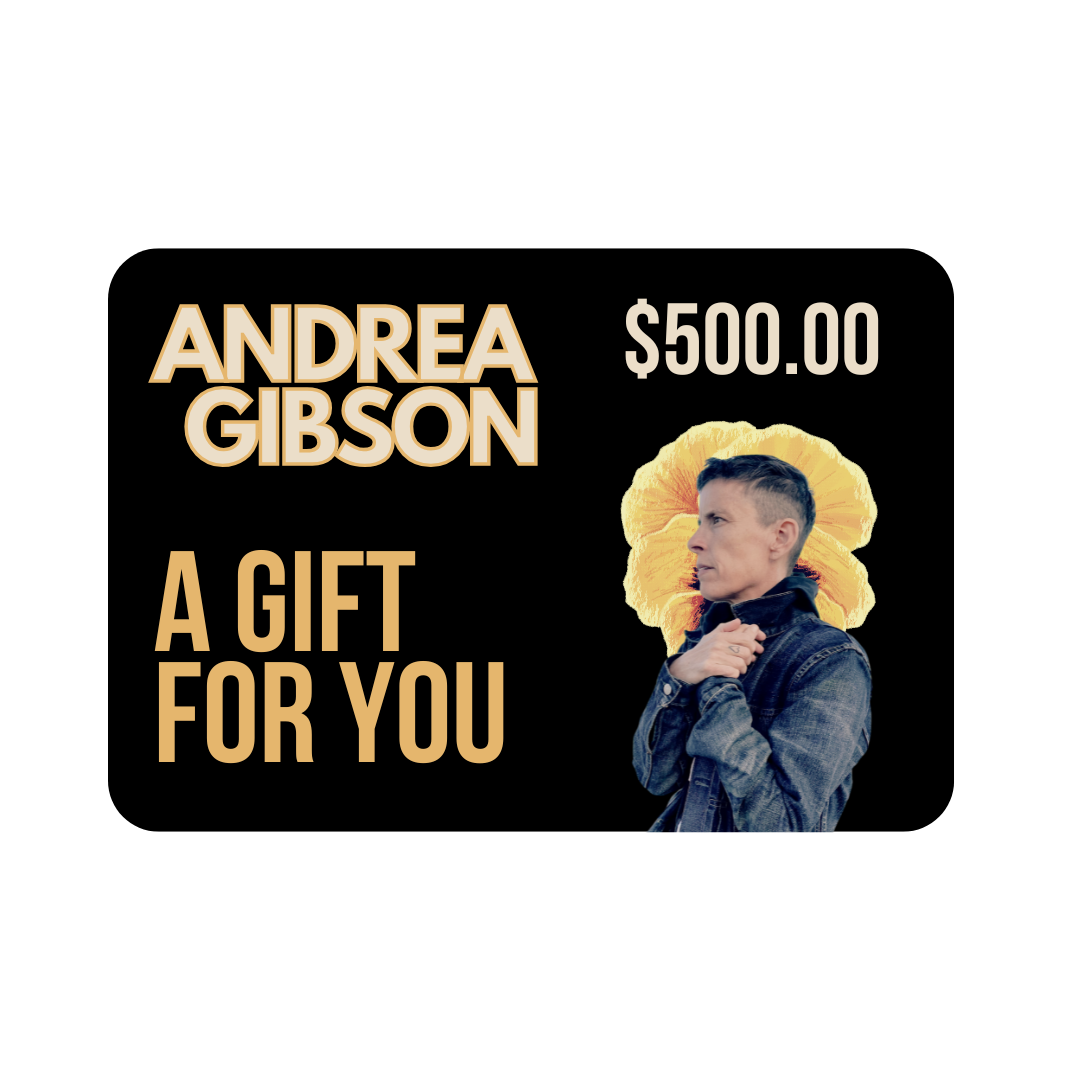 Andrea Gibson Store Gift Card