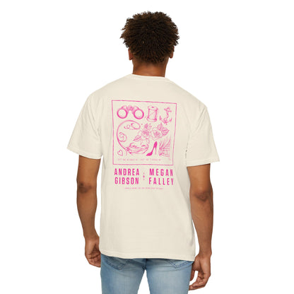 Tattoo T-Shirt (Ivory & Hot Pink)