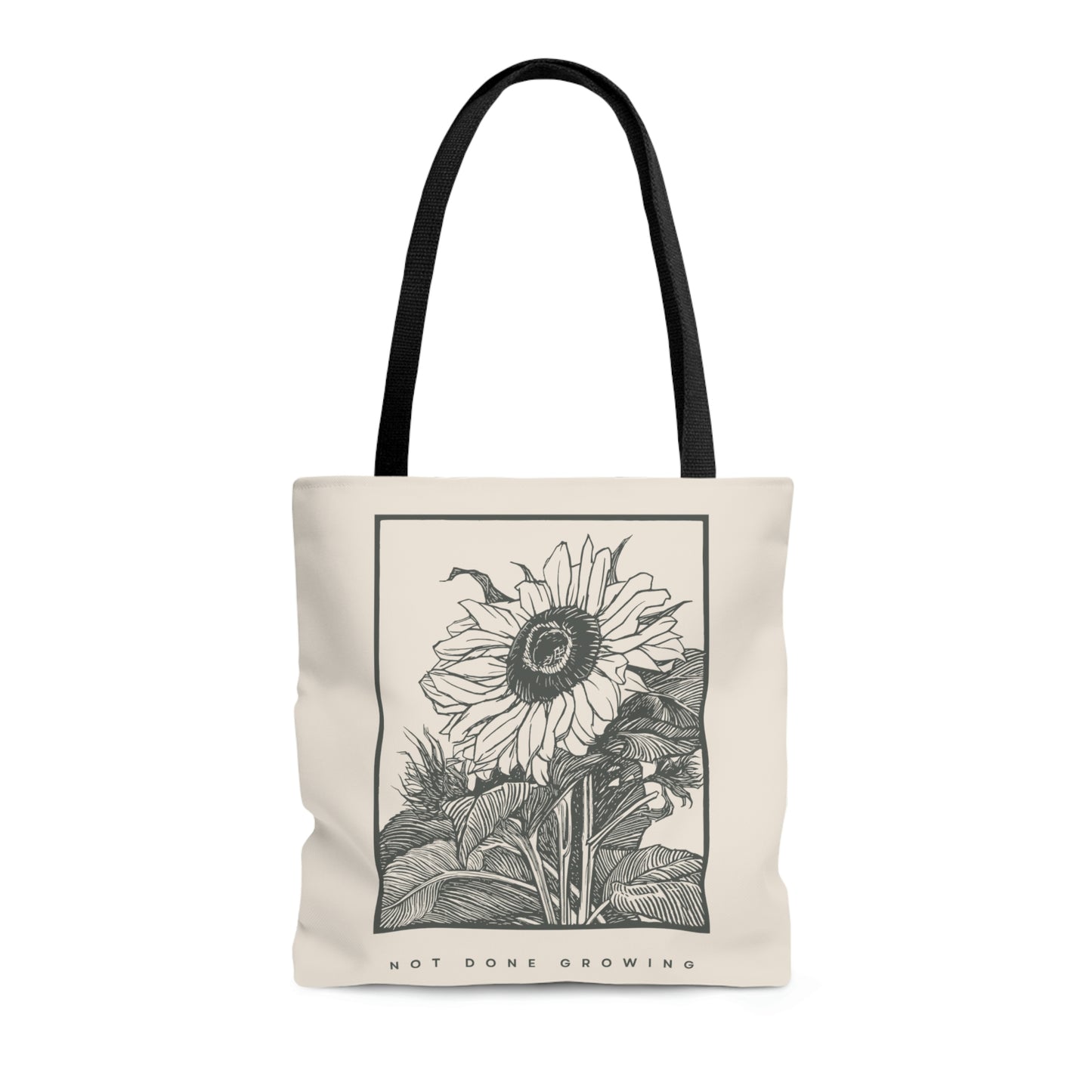 Not Done Growing Tote Bag